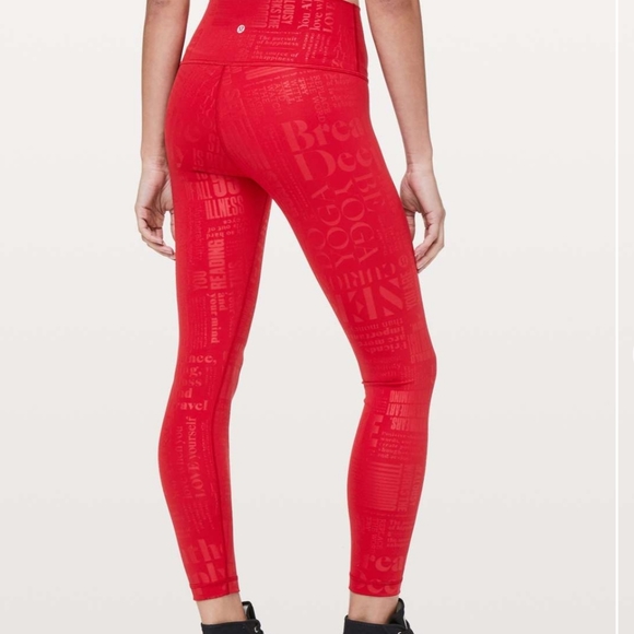 New Lululemon Wunder Under Manifesto - Picture 2 of 5